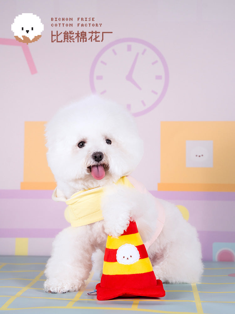 Factory Series Traffic Cone Squeaky Toy