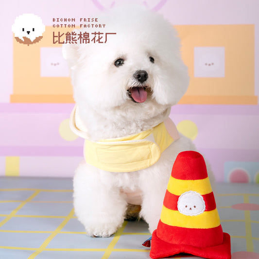 Factory Series Traffic Cone Squeaky Toy