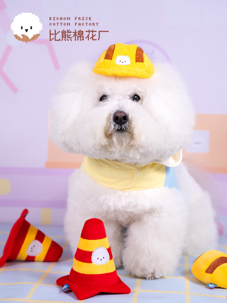 Factory Series Traffic Cone Squeaky Toy